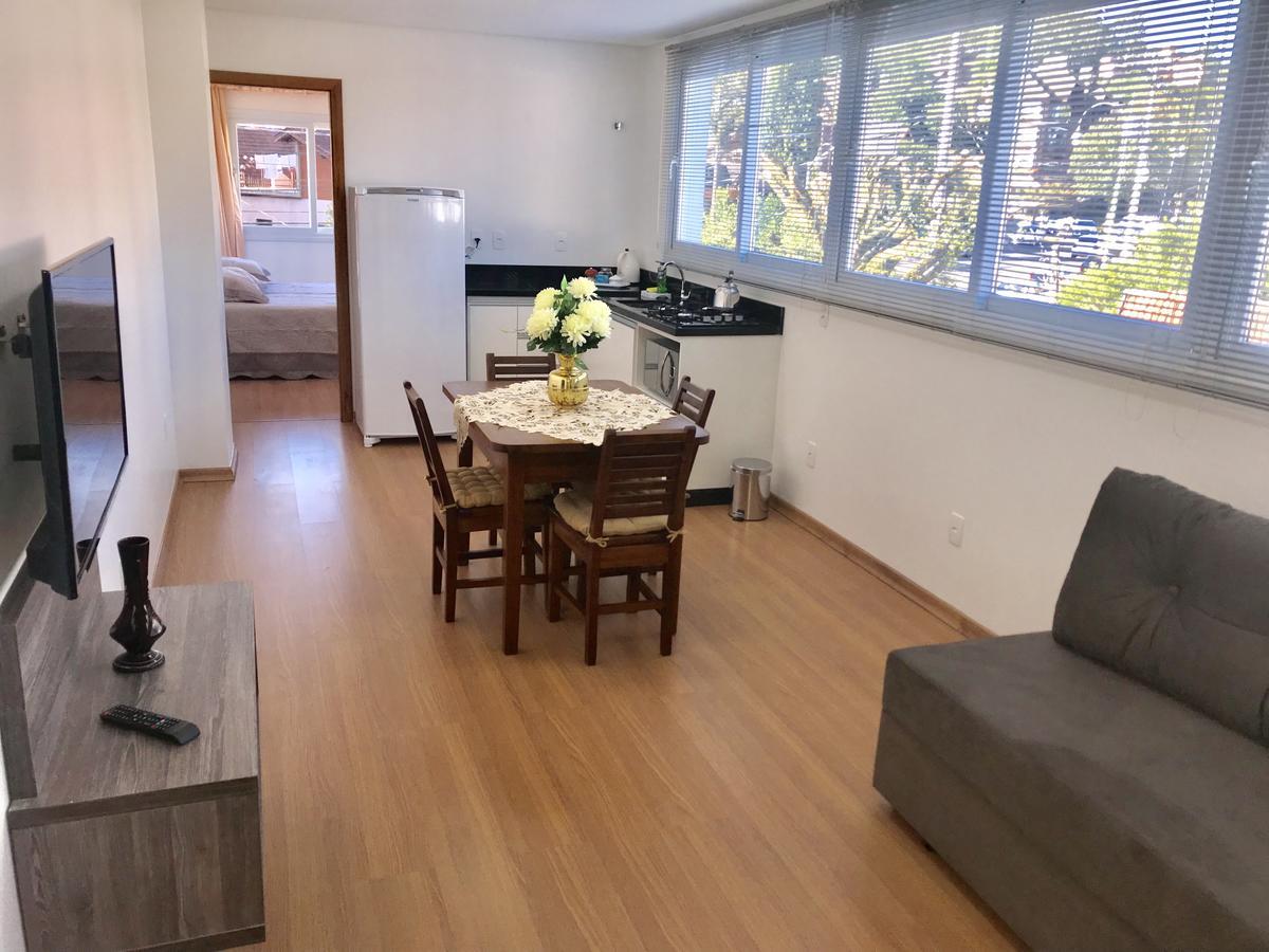 Apartamento No Centro De Gramado Exterior foto
