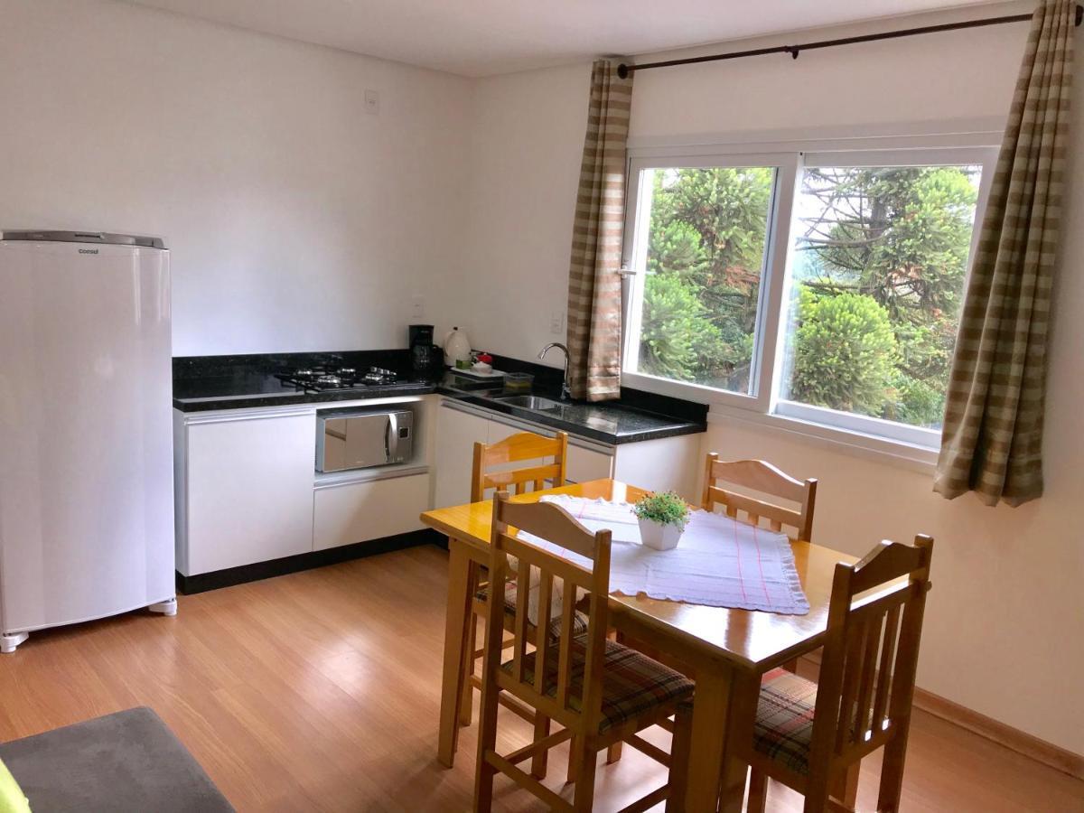 Apartamento No Centro De Gramado Habitación foto